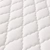 2pcs Nordic Style Quilted Pillow Case Breathable Solid Color Waterproof Pillowcase Machine Washable Anti-Bacterial