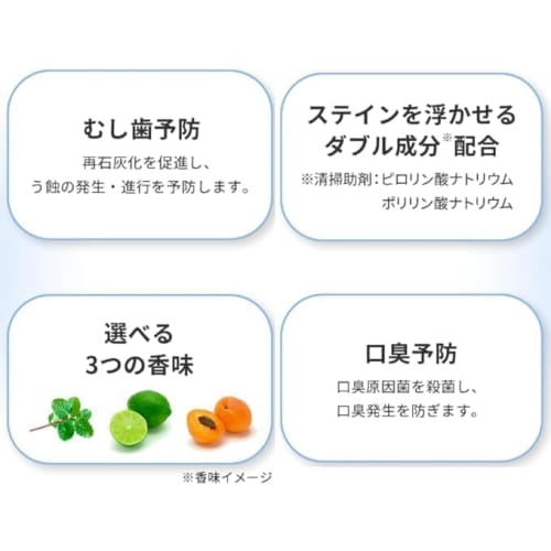 Lion Dental Materials Dent Health Brilliant More Double Natural Peppermint Paste, 90g, Blue