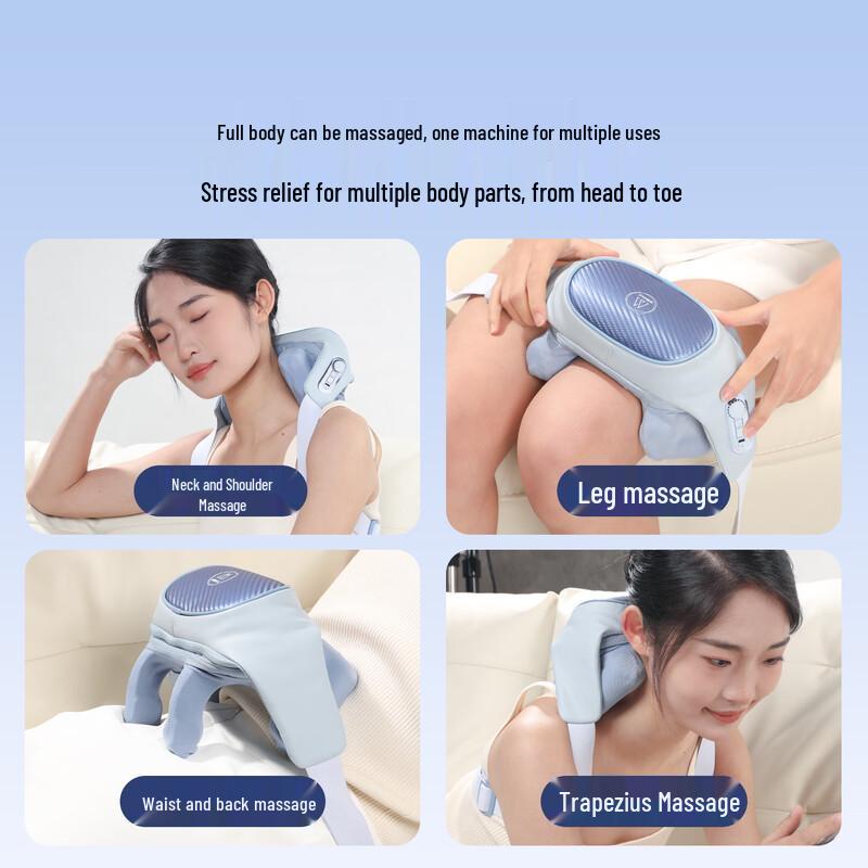 MIAOJIE R3 Adjustable Shoulder & Neck Massager CN Plug (adapter Included)