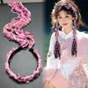 Boho Style Chinese Tibetan Hairband Long Tassel Candy Colored Ethnic Hair Hoop Colorful Ribbon Weaving