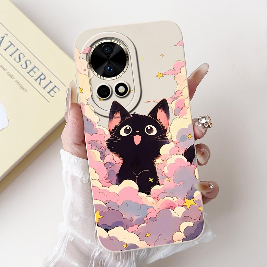 For Huawei Nova 13 Case Nova12 BLK-AL00 Stylish Candy Painted Cover Soft Silicone Phone Case For Huawei Nova 12 Nova13 Pro Shell