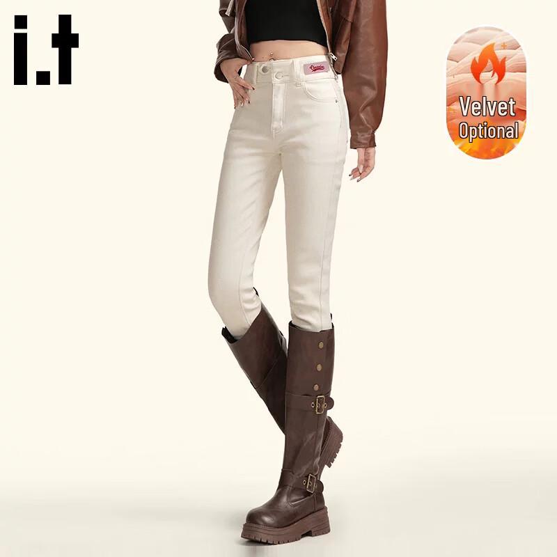 CHOCOOLATEit Women s High-Waist Fleece-Lined Skinny Jeans 31