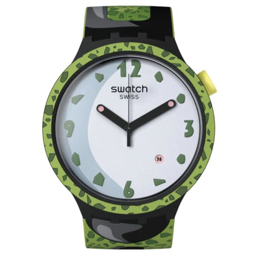 Swatch CELL X SWATCH BIG BOLD SB01Z401 Green Watch