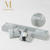 Organizzatore di Gioielli in Velluto a 4 Scomparti Espositore per Braccialetti e Orologi con Cuscino Morbido Vassoio per Gioielli Porta Espositore per Orologi Monocolore