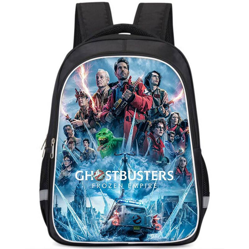Ghostbusters Frozen Empire Oxford Backpack Stylish School Bag For Boys And Girls