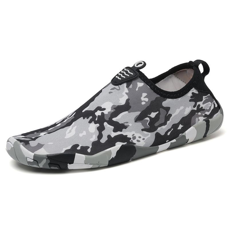 Outdoor Bachschuhe Herren- und Damen-Watschuhe schnelltrocknend rutschfest Schwimmen Schnorcheln Strandschuhe schnittfest amphibisch Anglerschuhe