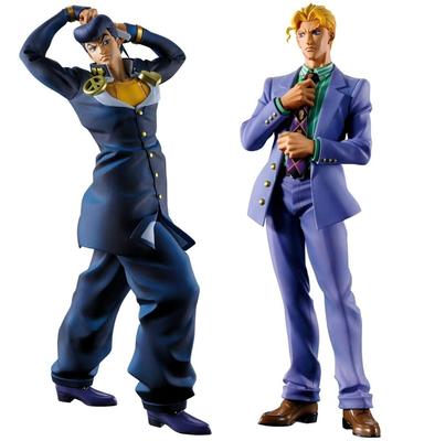 Figurines JoJo Josuke Higashikata Yoshikage Kira Figurine Mometria Aventure Bizarre Diamond est Incassable de Produits Officiels & JoJo's [Set 2]