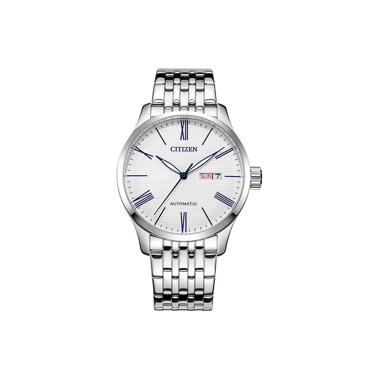 

Citizen Classic Mechanical Blue Hand Luminous Casual Simple Versatile Automatic Mechanical Movement Stainless Steel Strap Men Watches White NH8350-59B Official Supply |