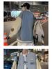 Men's Korean Style Trendy Baseball Jacket: Loose Fit, Versatile, Hong Kong-Inspired, Perfect for Spring and Autumn.