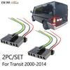 2 Bucăți Conector Cablaj Lampă Spate 6 Pini Kituri de Reparare Mufe Pentru Ford Transit MK6 MK7 2000-2014 2006 Înlocuire 1778452