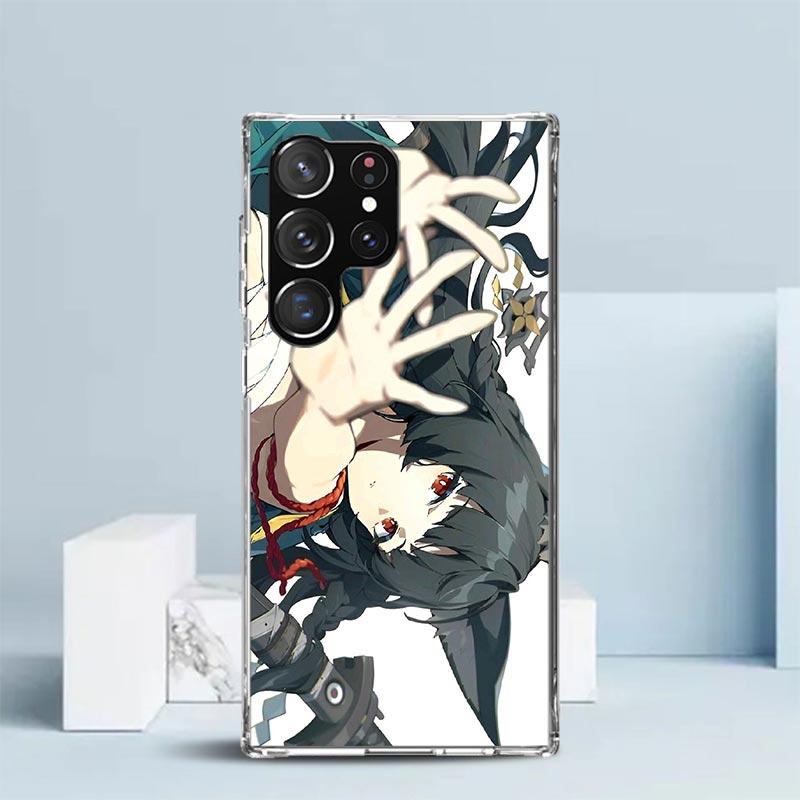 Hoshimi Miyabi Zenless Zone Zero ZZZ Soft Cover for Samsung Galaxy S25 Edge S26 S24 S23 Ultra Phone Case S22 S21 Plus S20 FE Pri