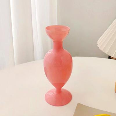 1PC Fashion Hydroponics Plant Bottle Glass Desktop Ornament Flower Vase Home Decoration Vintage