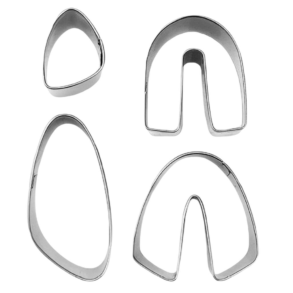 18-Piece Polymer Clay Cutters Set for Homemade Baking Delicious Cookie Biscuits