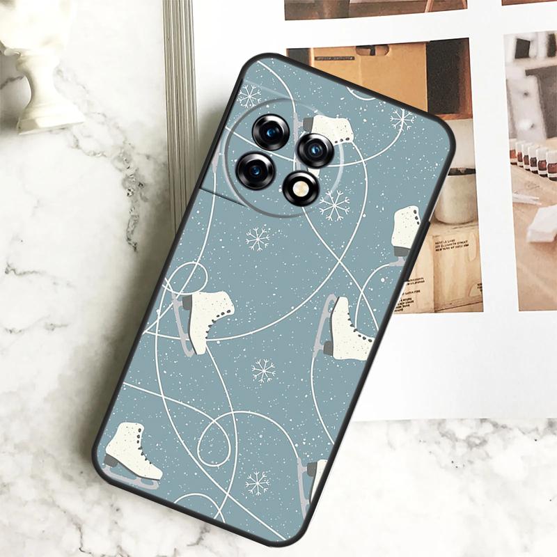 Figure Skating Ice Skating Case For OnePlus 12 12R 11 9 10 Pro 10R 9R 8T 10T Nord CE 2 3 Lite 2T N10 N20 N30 CE4 Cover