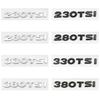 ABS 230 280 330 380 Car Sticker Rear Trunk Decal for Golf Polo Passat Tiguan Auto Badge Exterior Accessories