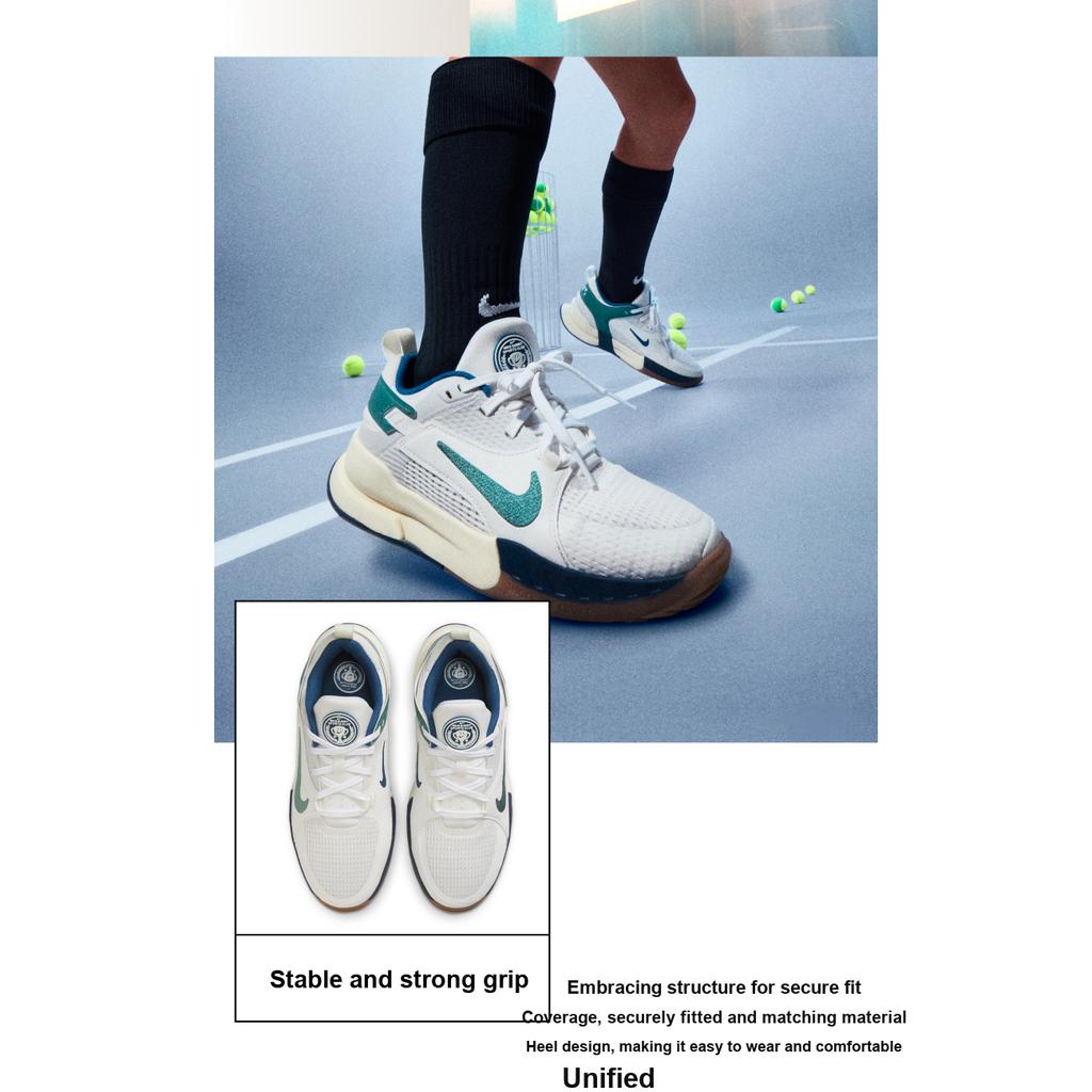 Nike Crosscourt GS Voile Bicoastal Chaussures pour Enfants Crème Lait de Coco Bleu Éclair HM3715-131