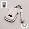 Nappa Leather Car Key Fob Cover For Zeekr 9X 001 Smart Key Case Anti-Scratch Full Protector Auto Key Shell Holder Accessories