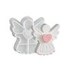 Angel Mold Flexible Non-Stick Angel Shape Silicone Candle Mold Ice Cubes Desserts Soap Making Baking Mold DIY Scented Candles Resin Ornament