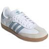 adidas originals SAMBA  White Alumina Ash Blue JS1391 Women's Size