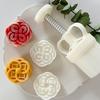 Fortune Knot Mooncakes Molds Unique Mooncakes Crafting Molds Creative Stamp Set for Making Beautiful Treat