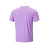 Série de Tênis de Mesa Li Ning Moda Minimalista Secagem Rápida Respirável Camiseta de Manga Curta Top para Esportes ao Ar Livre Unissex tops AHSW069-3