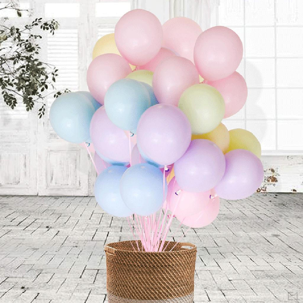 30 latexových balónků na narozeninovou oslavu, svatbu, baby shower dekorace