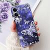 For Vivo Y29s Y29 4G 5G / Vivo Y04 4G Back Cover Girly Fashion Flower Butterfly Painting Case Soft TPU Clear Slim Silicone Funda