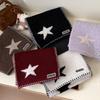 Autumn And Winter Star Print Scarf Women Thickened Warmth Korean Wrap Shawl Versatile Knitted Scarf