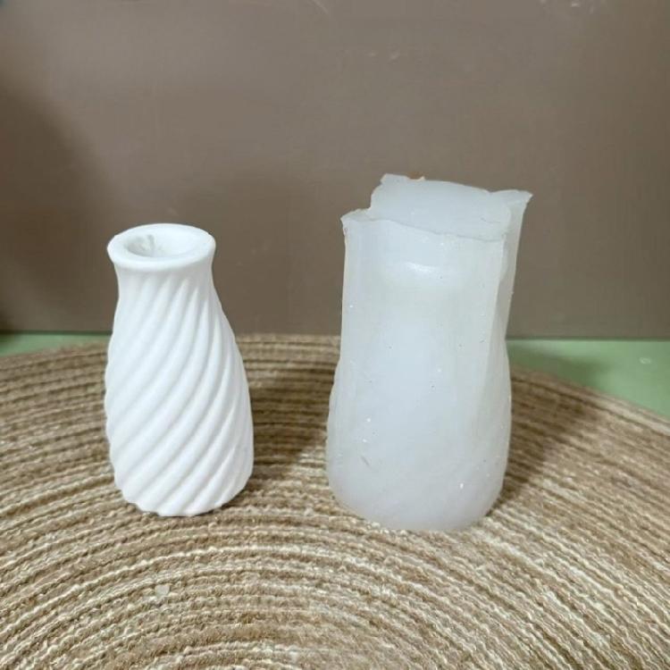 High Detail Silicone Mold for Arrangement Flowerpot Mini Vase Making Tool Realistic Pattern Crafting Accessory