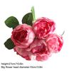 6 Heads Artificial Flower Indoor Floral Decoration Ceremony Flower Bouquet