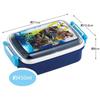 Skater Children's Lunch Box, 450ml, with a Soft Dome-Shaped Lid, Single Tier, Made in Japan, Jurassic 24, Boys', RBF3ANAG-A