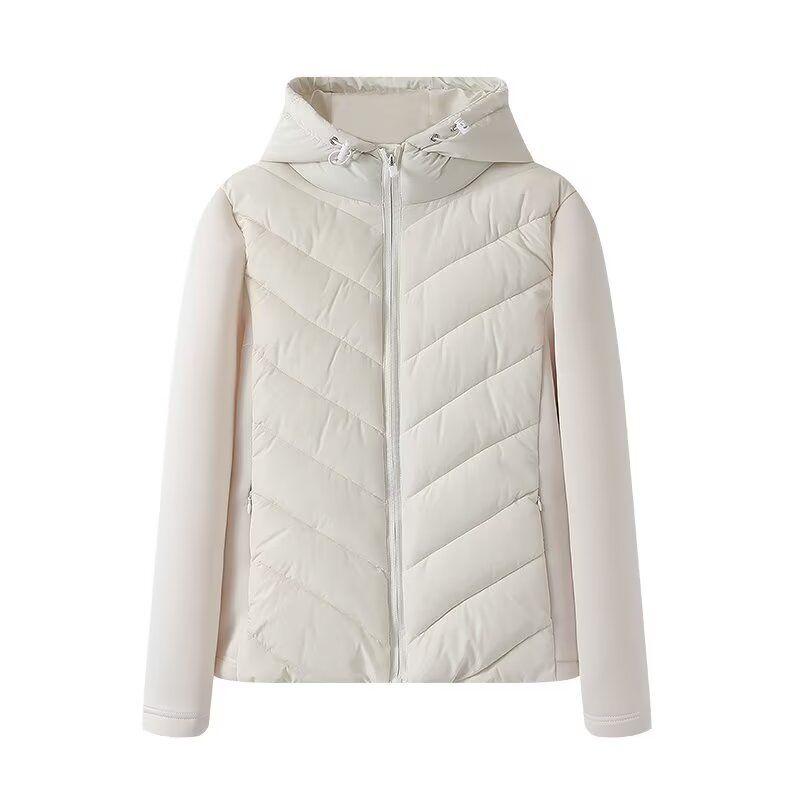 Araltay New Arrival Fashion Wind Foreign Trade Women's Clothing Fashion Long Sleeve Stand Collar Stitching Cotton-Padded Jacket 8073205 800