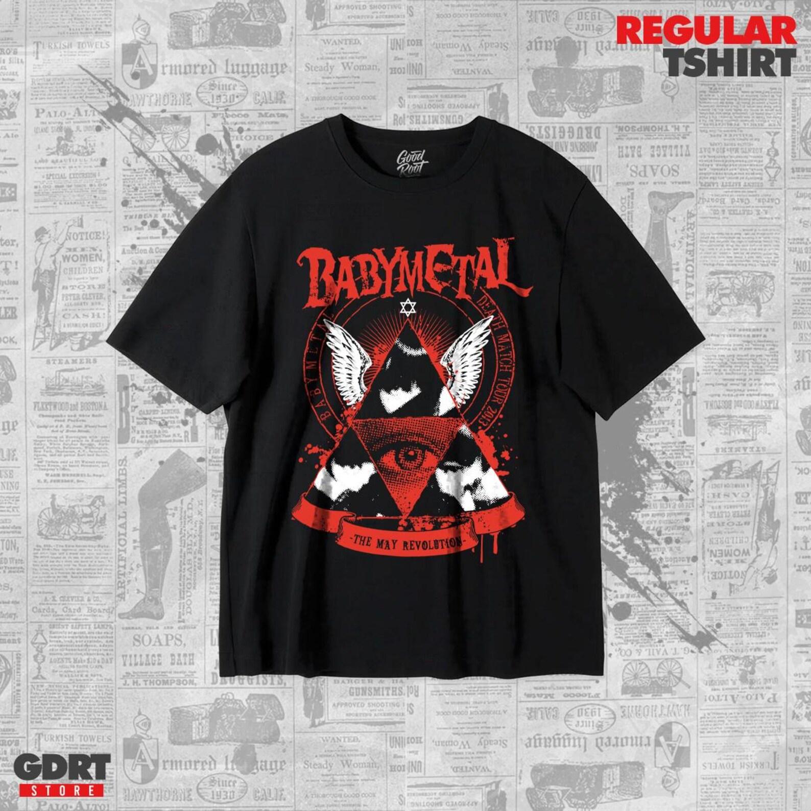 Babymetal T shirt - The Way Revolution Albums Unisex Heavy Shirt 3XL