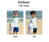 Boys' Toddler Long Sleeve Sun Protection Swimsuit Set - Quick Dry for Beach & Hot Springs
