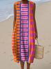 Sleeveless dress new pleated large version loose casual round neck D printing source