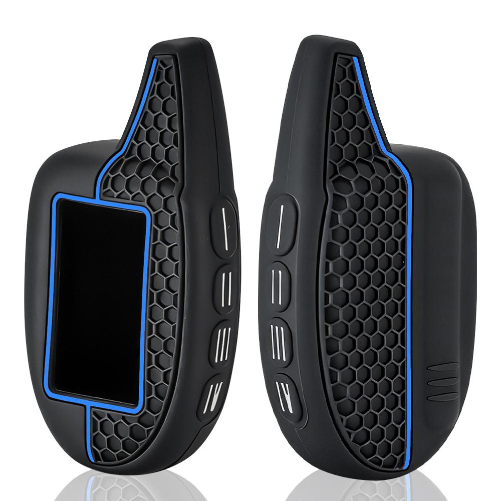 New Fashion M7/M8/M9 Silicone Key Case for Scher-khan Magicar 7/8/9/10/11/12 101 LCD Two Way Car Alarm System LCD Key Cover