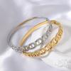 Trendy European Hot-Selling Japanese Korean Style Pig Nose Stainless Steel Women's Bracelet