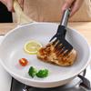 Portable Long Handle Noodles Clip Stainless Steel Multi-functional Food Tongs Non-slip Spaghetti Tongs Kitchen Tools