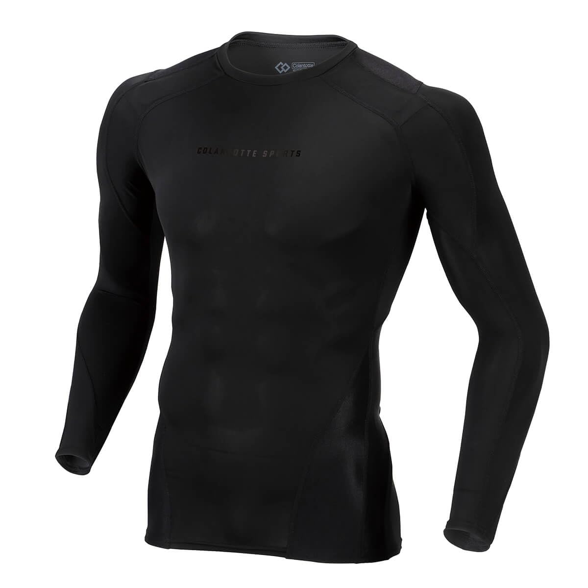 SPORTS PRO Apparel Top Long Black x Black M [Colantotte]