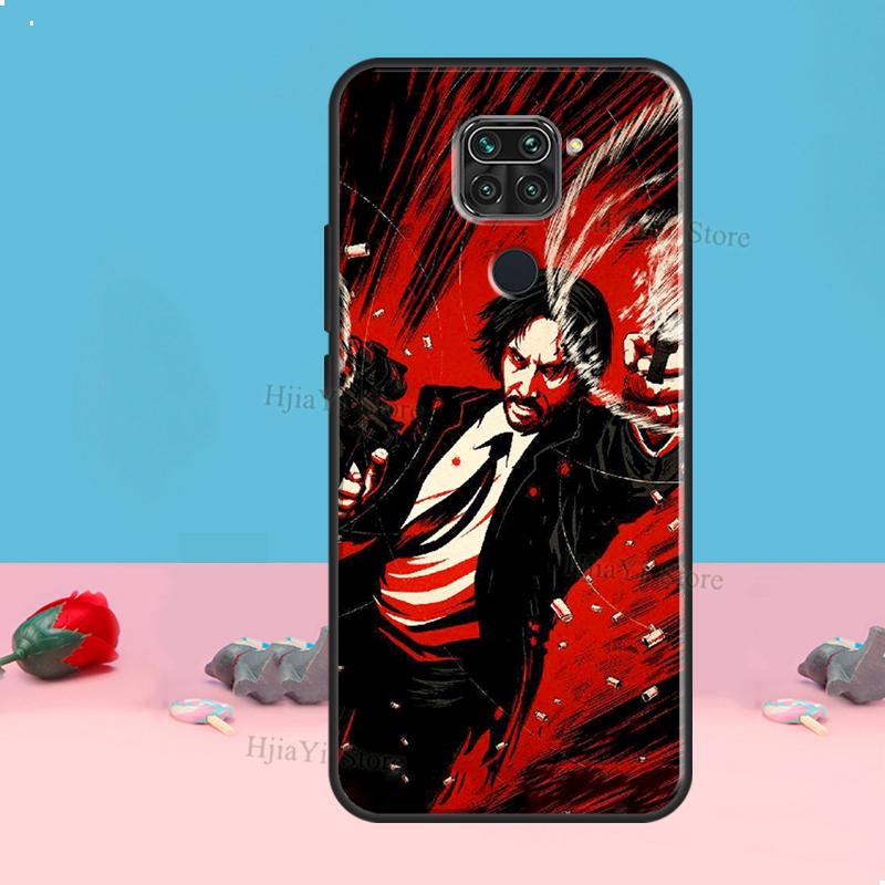 John Wick Case For Redmi Note 8 9 10 11 12 Pro Plus 10S 11S 12S Cover For Redmi 9C 10A 10C 12C Coque