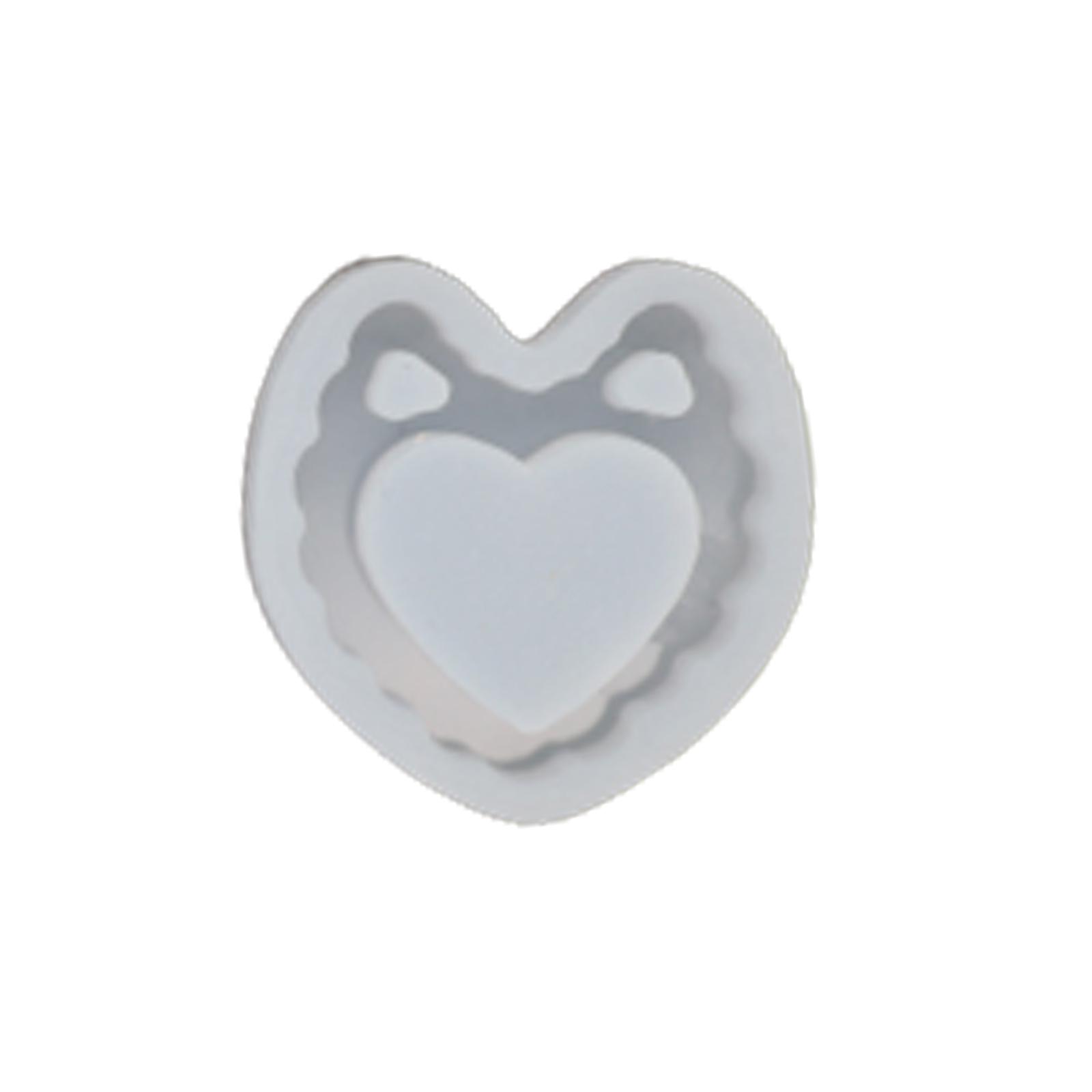 

Quicksand Resin Casting Mold,Resin Art Shaker Mold,Crystal Silicone Hollow Mold Epoxy Pendant Mold Resin Keychain Mold