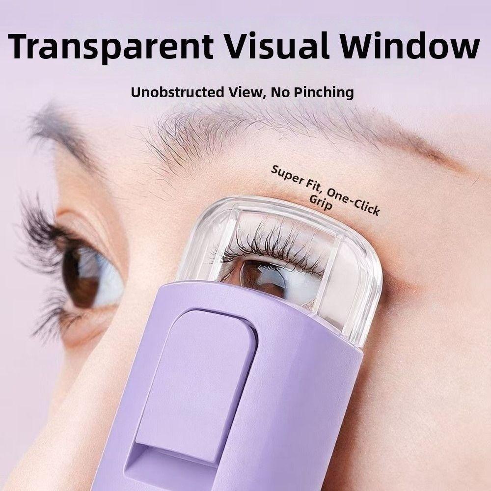 Fast Heating Electric Lash Curler USB Charging Lash Curling Tool For Daily Makeup