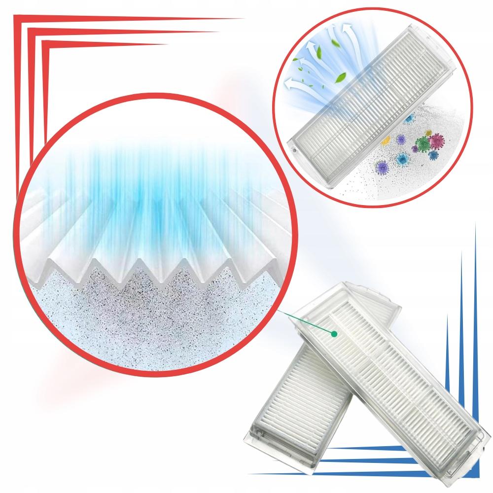 Hepa Filter For Xiaomi Mi Robot Vacuum Mop Pro Viomi V2 V3 Se Mop 2 Pro 4 Pcs
