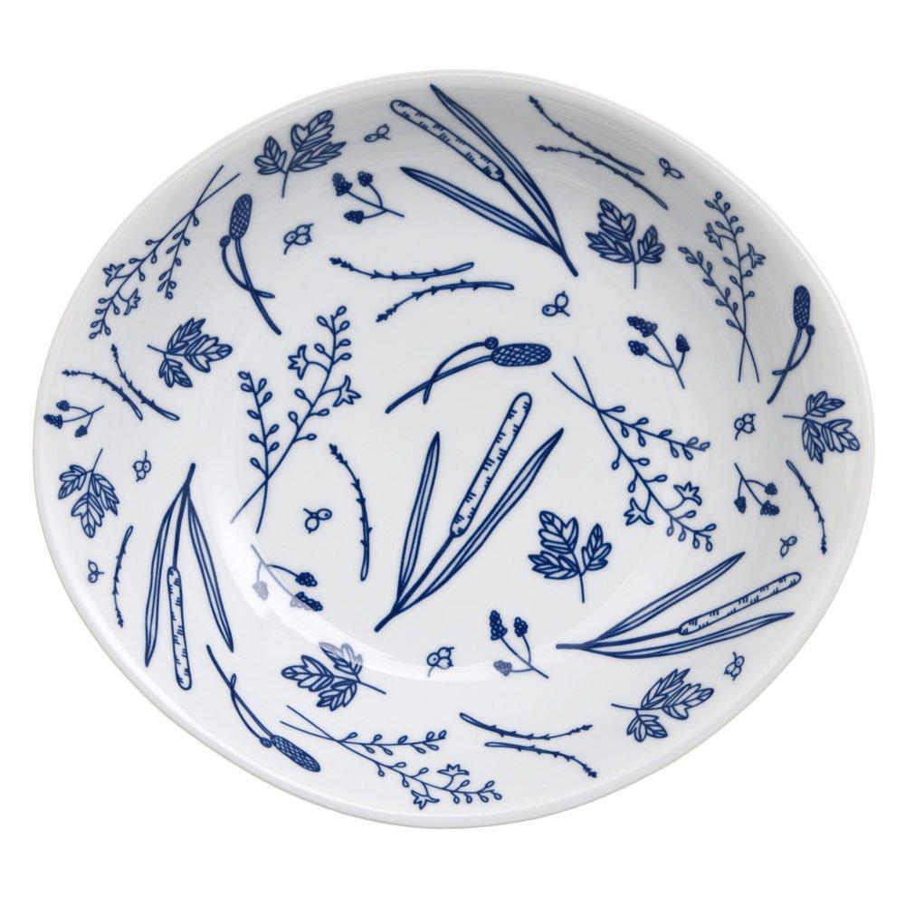 Natural69 Curry Pasta Lindlin Blue Natural69 Hasami Ware Curry Pasta Large Microwave Dishwasher Made In Japanese or Thank You Natural Rock [Hasami