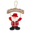 Santa Claus Merry Christmas Wall Hanging Ornament Props | Christmas Tree Decoration Items for Home Office | Christmas Gifts for Women Men