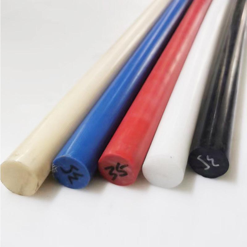 Heat-Resistant Antistatic POM Sheet - Custom Cut in Black, White, Red, Yellow, Blue - New Polyoxymethylene Material POM Rod