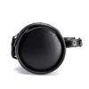 Motorcycle Fork Bag PU Leather Universal Tool Bag Waterproof Handlebar Saddlebag for Riders Daily Commute