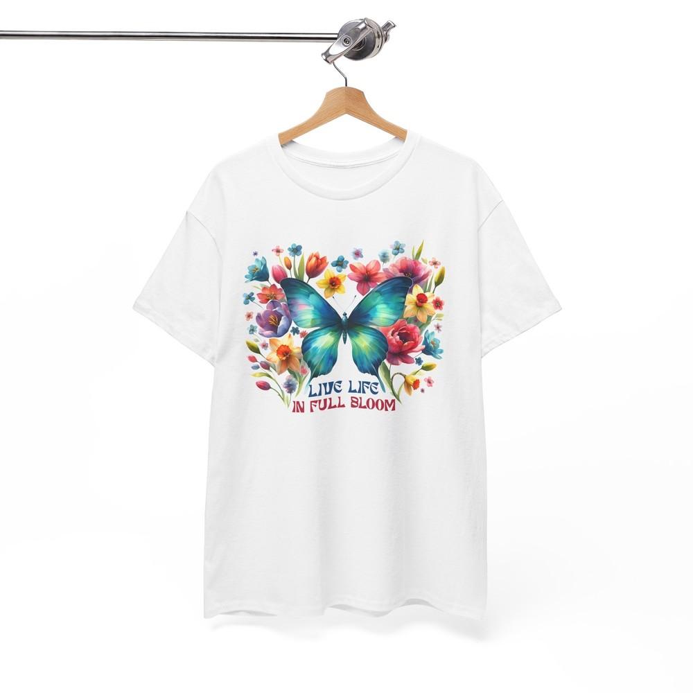 Bees Blossoms T-Shirt | Pollination Spring Beauty Tee | Butterfly Shirt