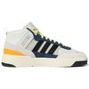 Adidas Originals Post Up Non-Slip Durable Mid-Top Skate Shoes Unisex Skate Shoes Gray Blue H00173