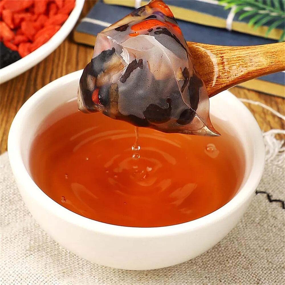Ginseng Kruidenthee Vijf Ingrediënten Traditionele Melange Cafeïnevrij Botanische Infusie